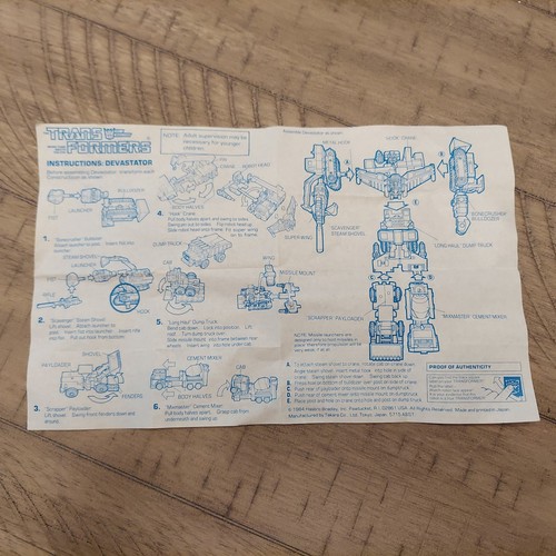 Hasbro original - original, g1