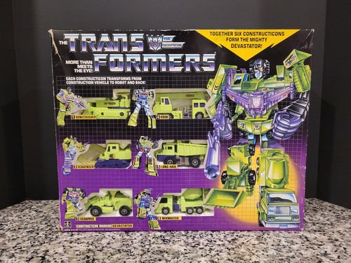Devastator 1985 - devastator, g1